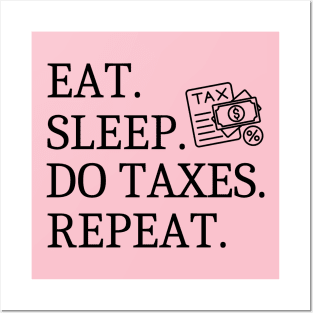 Funny Tax Season CPA Accountant Tax preparer assistant mom Posters and Art